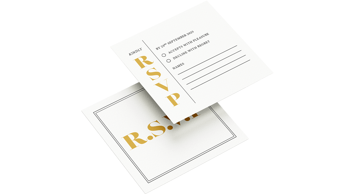 RSVP Cards