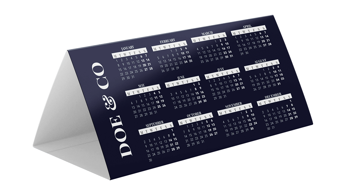 Tent Calendar