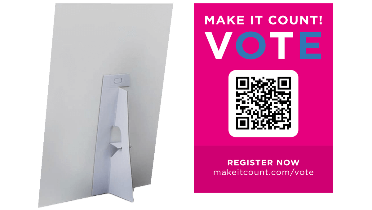 Election Strut Cards
